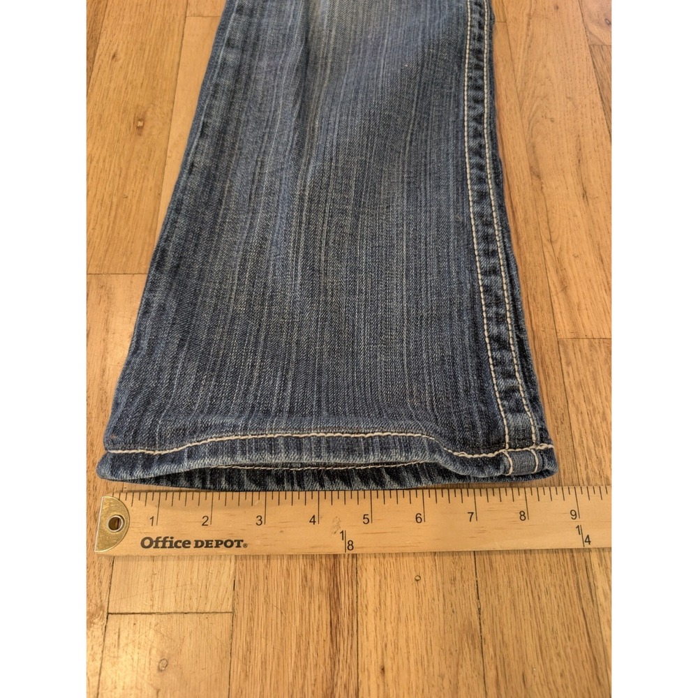 BKE Buckle Culture Low Rise Boot Cut Stretch Denim Jeans Women's Size 28 /30.5 - Picture 5 of 13